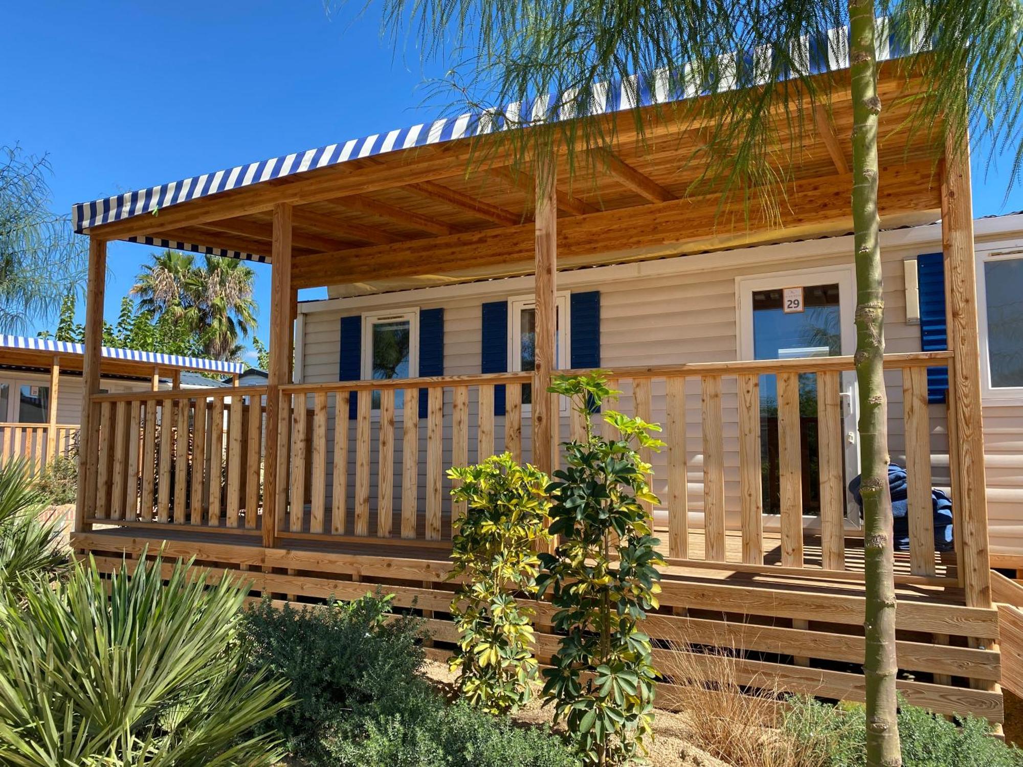 מלגרט דה מאר Albatross Mobile Homes On Camping El Pla De Mar מראה חיצוני תמונה